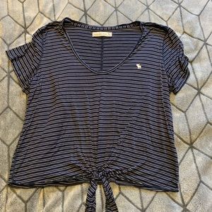 Blue stripe shirt